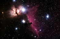 Flame Nebula-Horsehead Nebula