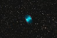 Dry Creek View Observatory, M27 Dumbbell Nebula